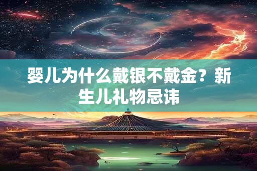 婴儿为什么戴银不戴金？新生儿礼物忌讳