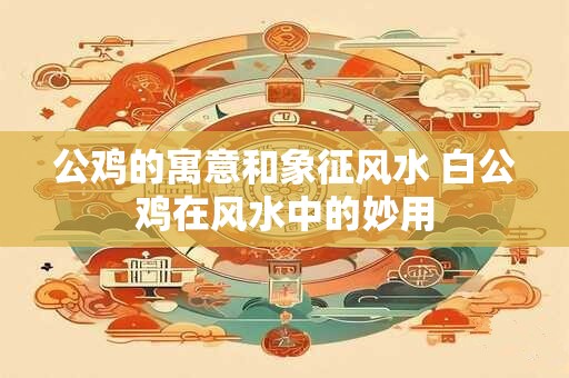 公鸡的寓意和象征风水 白公鸡在风水中的妙用