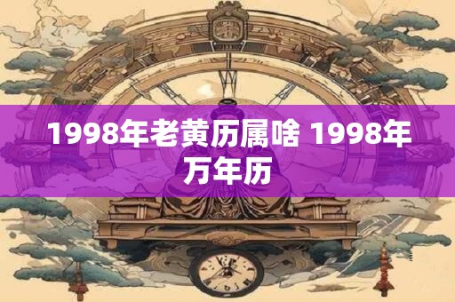 1998年老黄历属啥 1998年万年历