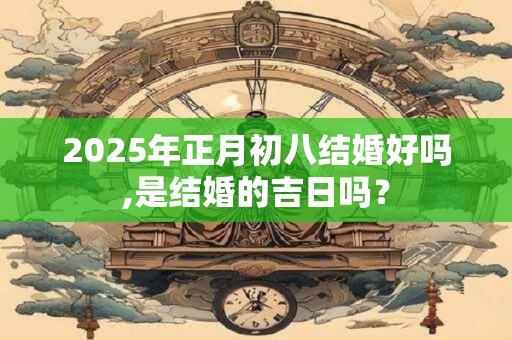 2025年正月初八结婚好吗,是结婚的吉日吗？