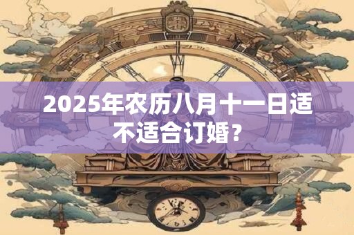 2025年农历八月十一日适不适合订婚？