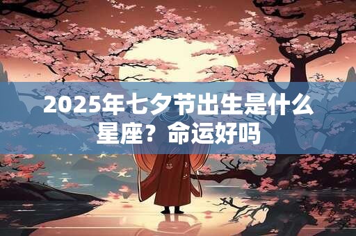 2025年七夕节出生是什么星座？命运好吗