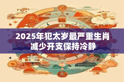 2025年犯太岁最严重生肖 减少开支保持冷静