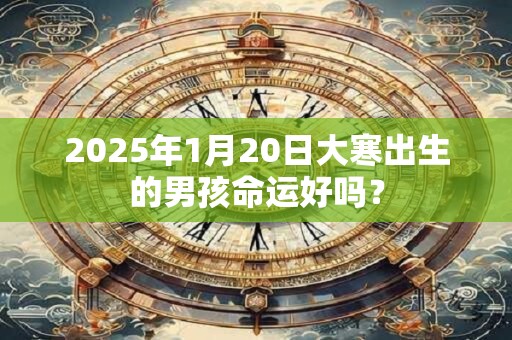 2025年1月20日大寒出生的男孩命运好吗？