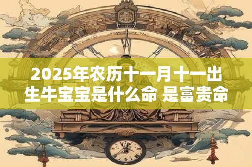 2025年农历十一月十一出生牛宝宝是什么命 是富贵命吗