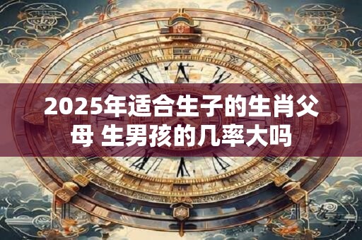 2025年适合生子的生肖父母 生男孩的几率大吗