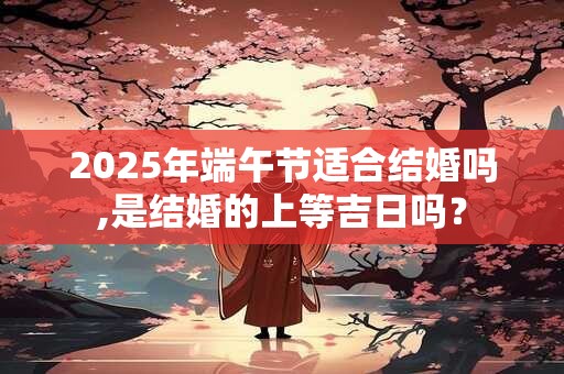 2025年端午节适合结婚吗,是结婚的上等吉日吗？