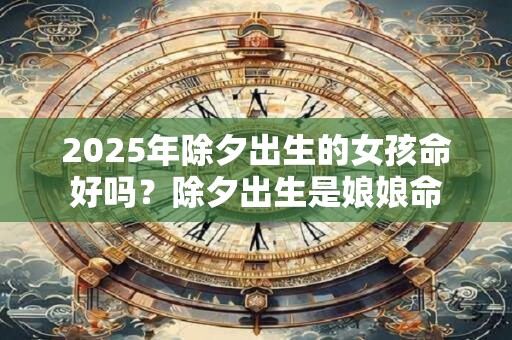 2025年除夕出生的女孩命好吗？除夕出生是娘娘命