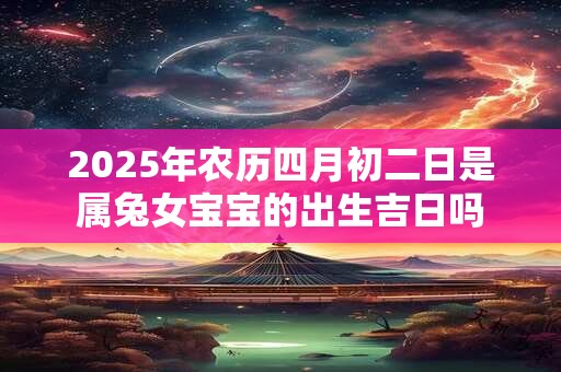 2025年农历四月初二日是属兔女宝宝的出生吉日吗