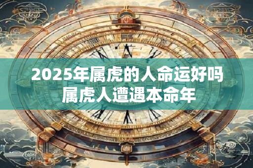 2025年属虎的人命运好吗 属虎人遭遇本命年