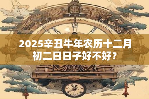 2025辛丑牛年农历十二月初二日日子好不好？