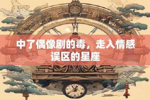中了偶像剧的毒，走入情感误区的星座