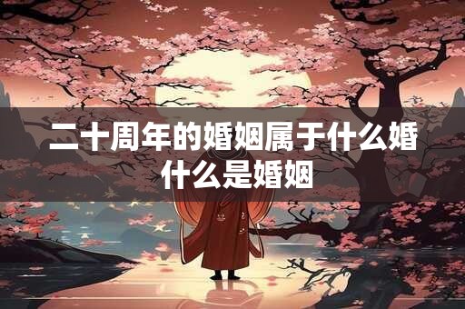二十周年的婚姻属于什么婚 什么是婚姻