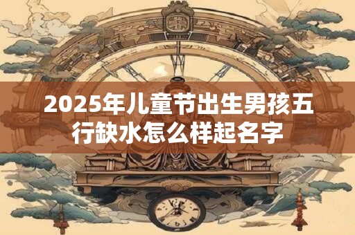 2025年儿童节出生男孩五行缺水怎么样起名字