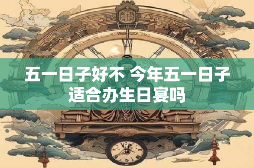 五一日子好不 今年五一日子适合办生日宴吗