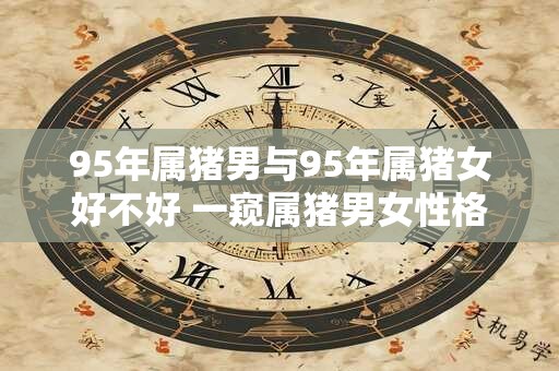 95年属猪男与95年属猪女好不好 一窥属猪男女性格与关系
