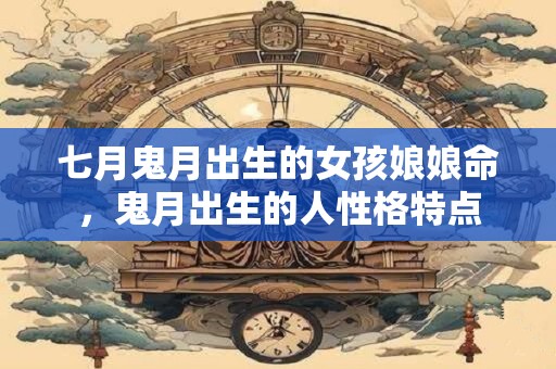 七月鬼月出生的女孩娘娘命，鬼月出生的人性格特点