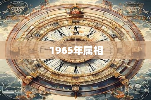 1965年属相