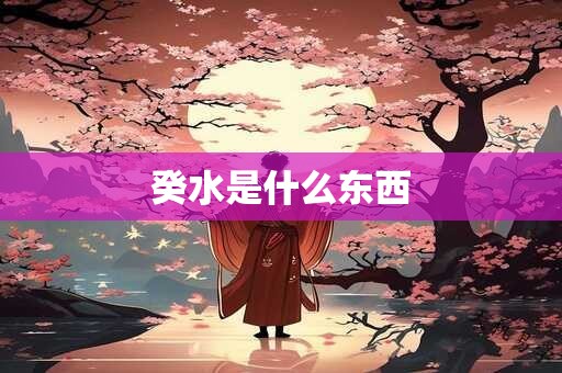 癸水是什么东西